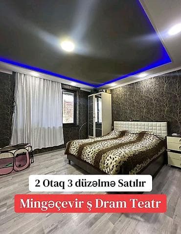 Mingəçevir, Ş. Dram Teatrı yaxınlığında 2 otaqdan 3 otağa düzəldilmiş