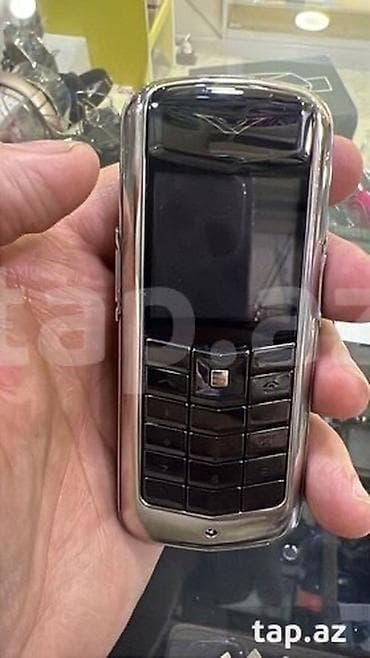 telfon satşi: Vertu Constellation, 4 GB, rəng - Boz, Zəmanət, Düyməli, İki sim kartlı — 1