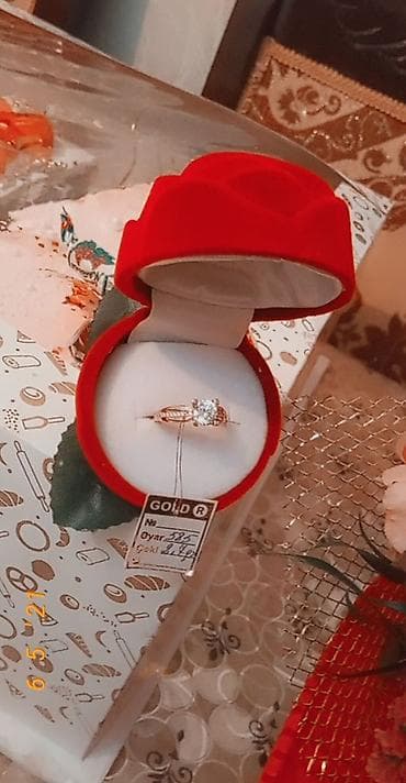 Üzük, Sarı qızıl, 585 Əyar