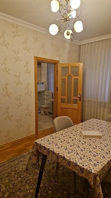Kirayə 2 otaqlı, tam mebelli və texnikalı mənzil. - Qonaq otağı — 5