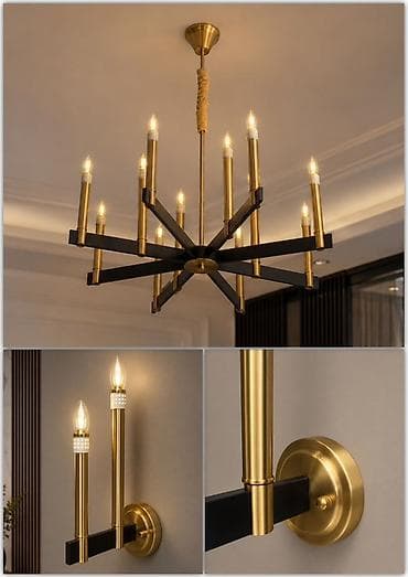 Çılçıraq, 10 və daha çox lampa, Metal lalafo.az -da Çılçıraq, 10 və daha çox lampa, Metal