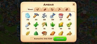 qizil satishi: 180 level hesab satılır Resurslar: 230K+ T-Cash və 183 milyon+ qızıl — 7