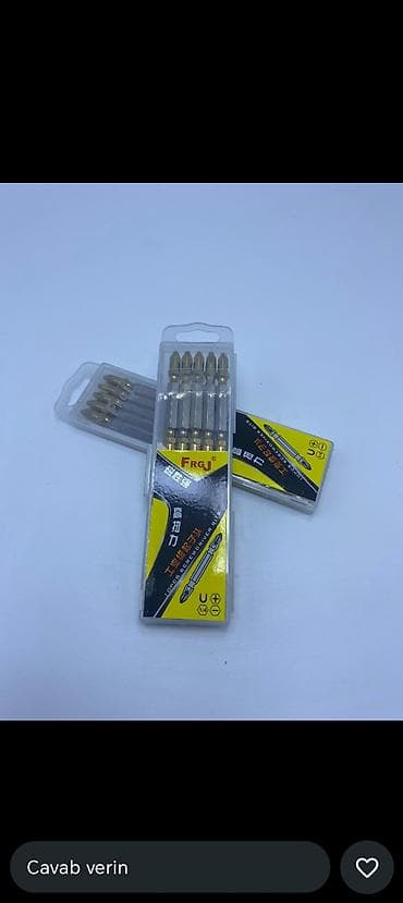 Mexaniki əl alətləri: FRGJ markalı tornavida ucluqları dəsti - Tip: maqnitli tornavida — 1