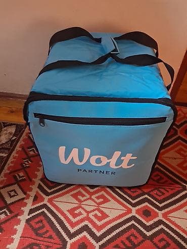 Сумки для курьеров: Wolt Partner termal çatdırılma çantası Tep tezedir istifade olunmayib — 2