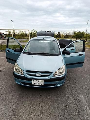 brabus disk: Hyundai Getz, açıq mavi rəng, 5 qapı, şəhər üçün ideal kompaktafto — 1