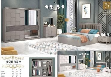 genc oda mebeli: İkinəfərlik çarpayı, Dolab, Tumba, Termo, Yeni — 1