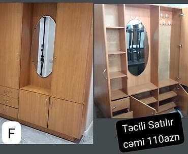 ‼️ Təcili Satılır. ‼️ Endirim olundu Dəhliz Dolabı Prablemi yoxdu