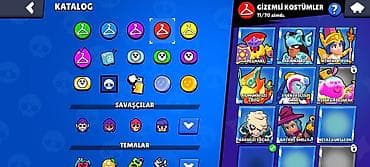 bujuteriya: Brawl Stars hesabı - Kupa yolu: 38.924 - Toplam prestij: 21 - — 5