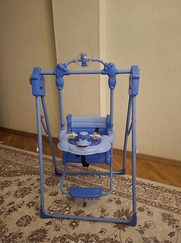 bağ üçün mebel: Oturacaq-yelləncək, Zontiksiz, Metal — 1