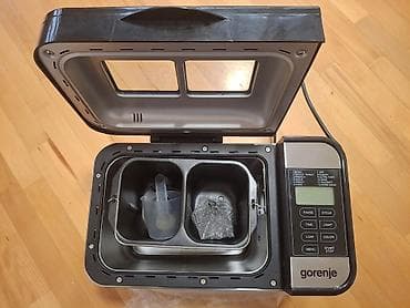 Duxovkalar: İşlənmiş Çörəkbişirən, Gorenje, Çörəyin çəkisi - 1 - 1.5 kq, Ünvandan götürmə — 9