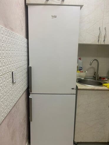 холодильник для мороженого: 2 двери Beko Холодильник Продажа, цвет - Белый — 1