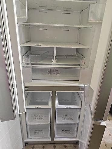 mini xaladenik: 4 двери Samsung Холодильник Продажа, цвет - Серебристый — 3