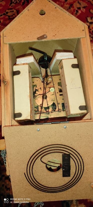 советские: Kukushka saat.Винтажные механические Советские часы Кукушка — 4