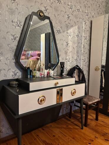 односпальная кровать: 2 односпальные кровати, 2 тумбы, Шкаф, Трюмо, Турция, Новый — 4