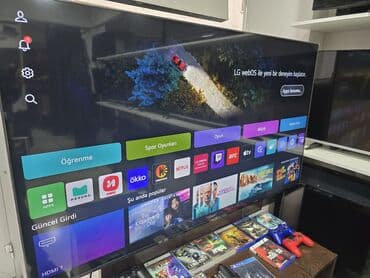 naqilsiz wifi: Yeni Televizor LG LED ekran 65" 4K (3840x2160), Ödənişli çatdırılma — 2