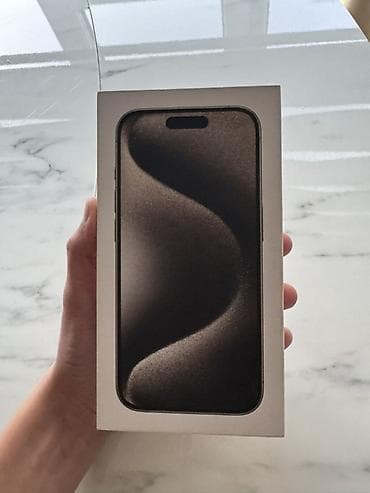 iphone 15 pro: IPhone 15 Pro, 128 GB, Natural Titanium, Face ID — 7