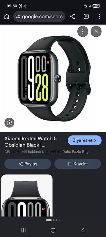 Smart saatlar: Xiaomi Redmi Watch 5 – Obsidian Black (BHR9389GL) - 1.75" AMOLED — 1