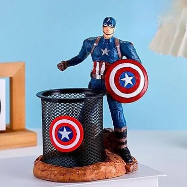 bezek daslari: Masaüstü qələmqabı – fiqurlu dekorativ organizer - Metal tor şəbəkəli — 6