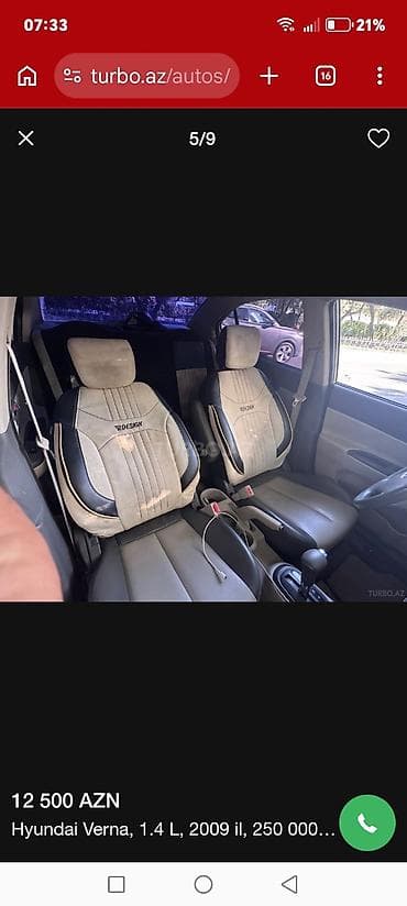 Hyundai Verna: 1.4 l | 2009 il Sedan — 2