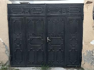 qapi ucun setkalar: Metal darvaza və pərdə qapı komplekti - Material: qalın metaldan — 2