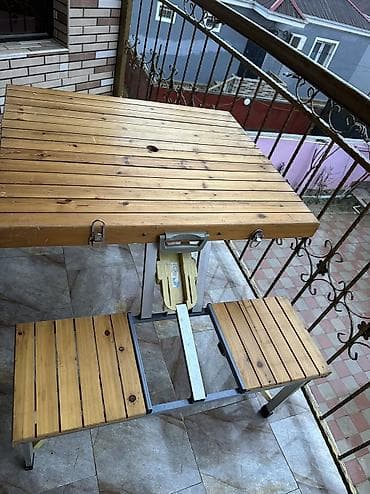 ucuz vesobet: Maştağadadır
Səyahət üçündəniz üçün əla stol -stul dəsti — 3