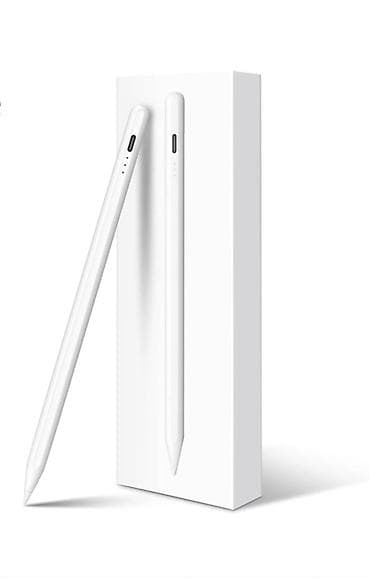 samsung tab 9: Ağıllı Planşet Qələmi – ağ rəng, maqnitli, Type‑C ilə şarj - — 1