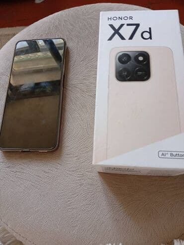 Honor X7d, 128 GB, rəng - Qara, İki sim kartlı