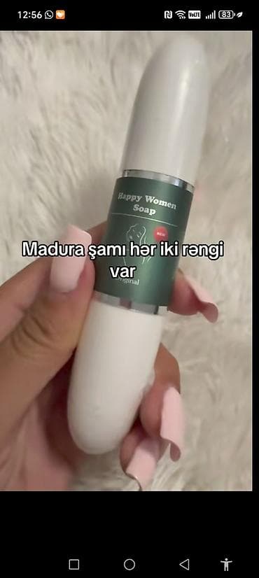 Daraldıcı müalicəvi şam – Happy Women Soap / Madura şamı Qadınlar — 4