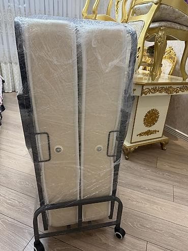 Yeni, Təknəfərlik çarpayı, Bazasız, Matras ilə, Siyirməsiz — 3