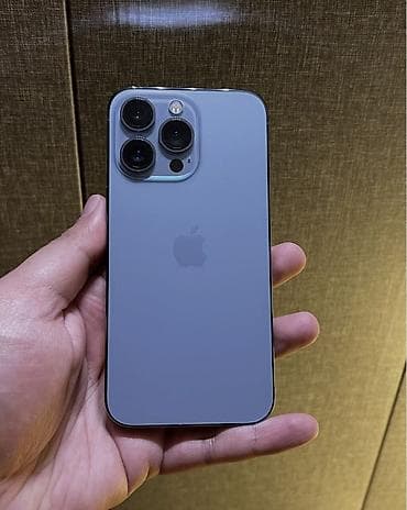 IPhone 13 Pro, 128 GB, Sierra Blue, Zəmanət, Simsiz şarj, Face ID