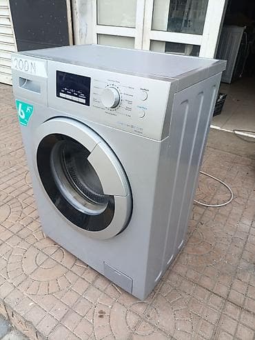 Təmizlik xidmətləri: Hisense önyükləməli paltaryuyan maşın - Tutum: 6 kq - Enerji — 2