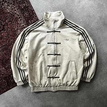 jaket turkce: Adidas Originals üslubunda unisex jaketi - Dizayn: Klassik 3 zolaqlı — 1
