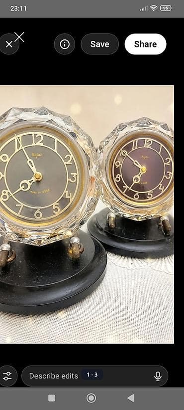 Vintage stolüstü mexaniki saatlar – “Маяк” (Made in USSR) - Model