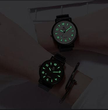 Smart qolbaqlar: Xanımlar və bəylər üçün Fosfor İşıqlı Minimalist Moda Kvars Saatı — 3