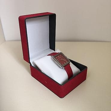 gizil saat: Qol saatı, Gucci, rəng - Qırmızı — 4