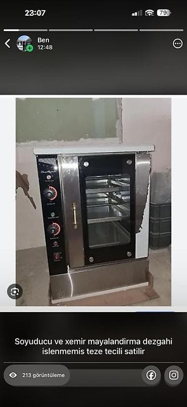 soba elektrik: Xəmir mayalandırma dəzgahı (profer) - Paslanmayan poladdan korpus — 1