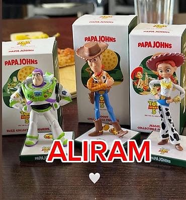 qlazastik oyuncaqları: "ALIRAM" PAPA JOHN’S × TOY STORY kolleksiya oyuncaqlarını — 1
