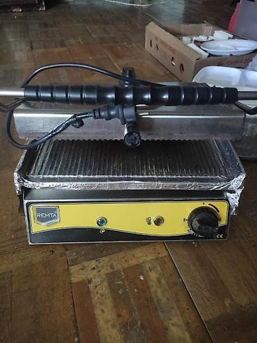 Digər biznes avadanlığı: Dönər tok 350₼ Qaz 250₼ Toster 180₼ Fritoz 100₼ Yuxa açan 1100₼ Manqal — 7