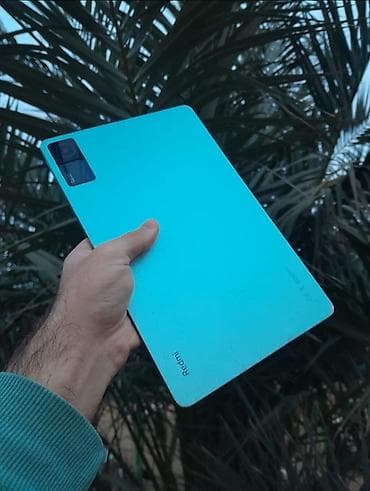 kalonka islenmis: Redmi Tablet – Model 2023, mavi rəng Xüsusiyyətlər: - RAM: 6 GB - — 2