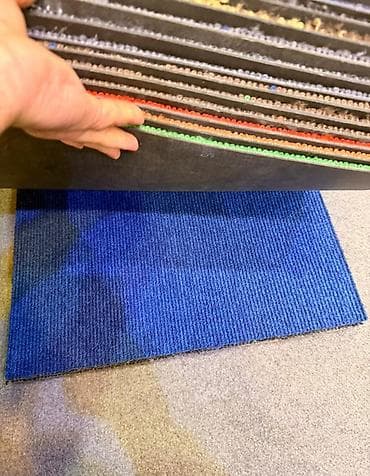 Потолок: Ofis/kommersiya məkanları üçün xalça plitələri - Növ: modullu xalça — 7