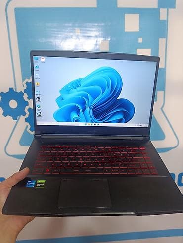 gtx: MSI oyun noutbuku. Əvvəlcədən deyim Ram və Yaddaş artırıla biləndi — 1