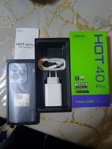 Samsung: Infinix Hot 40, 256 GB, Sensor — 1