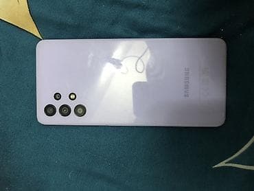 telfer satisi: Samsung Galaxy A32, rəng - Bənövşəyi, Barmaq izi — 3