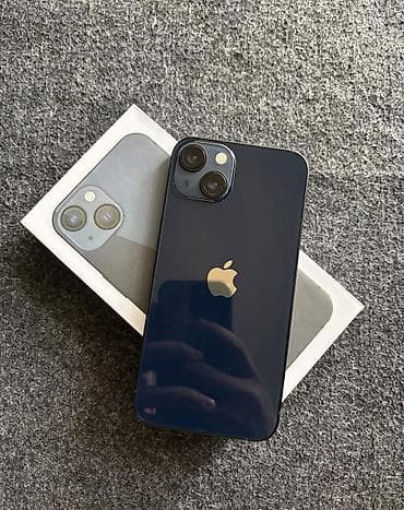 dubaiski iphone: IPhone 13, 256 GB, Midnight, Zəmanət, Simsiz şarj, Face ID — 1