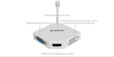 ORICO DPT-HDV3-WH – DisplayPort → HDMI ötürücü adapter DisplayPort — 2