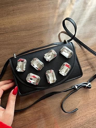 çantalar: Qadın çanta dəsti marka - Parlaq narıncı mini əl çantası: sərt — 4