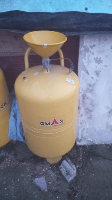 suse balon: OMAX markalı sarı rəngdə sənaye tipli toz söndürücü balonlar — 2