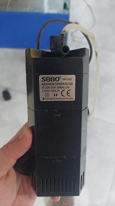 фильтр для аквариума: Akvaryum üçün filtrlər və hava nasosu dəsti - SEBO WP-505C Aquarium — 2