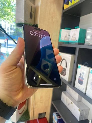 pn telecom: IPhone 15 Pro Max, 256 GB, Natural Titanium, Face ID — 1