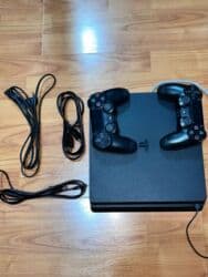 iphone 15 pro max 128 gb qiymeti: PlayStation 4 Slim 1Tb 11.00 praşifka 2 joistick icində 9 oyun — 1